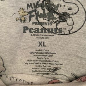 peanuts shirt